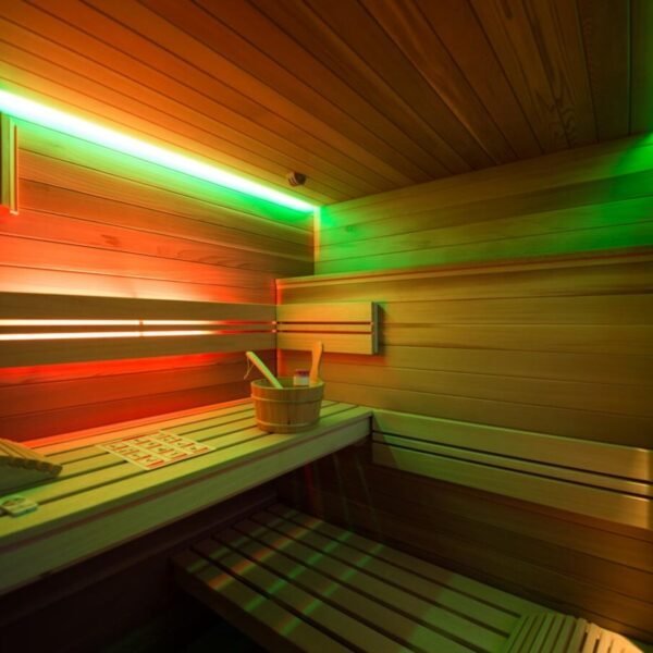 Sauna et espace wellness chez Les Mazots de la Source, Chalets Insolites dans les Alpes Suisses (Valais)