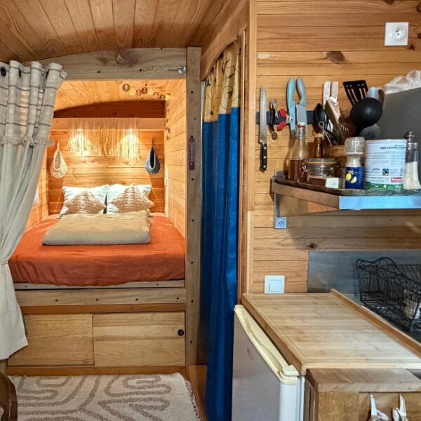 Roulotte de Terra Bosca, Logement insolite au cœur du Tarn dans le Haut Languedoc