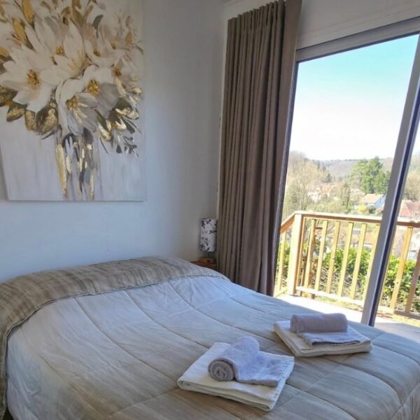 Chambre double au Chalet Aux Sons des Cloches en Alsace tout proche des Vosges