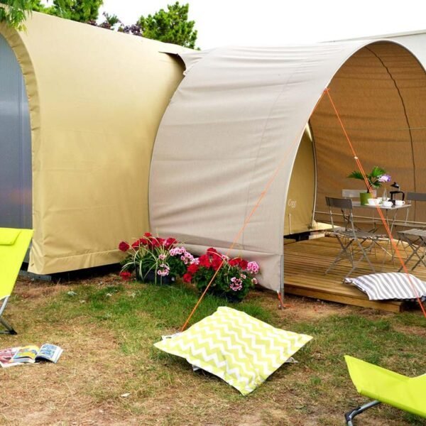 Glamping auCamping l'Abri Des Pins en Vendée à Saint Jean de Monts sur la Côte Atlantique