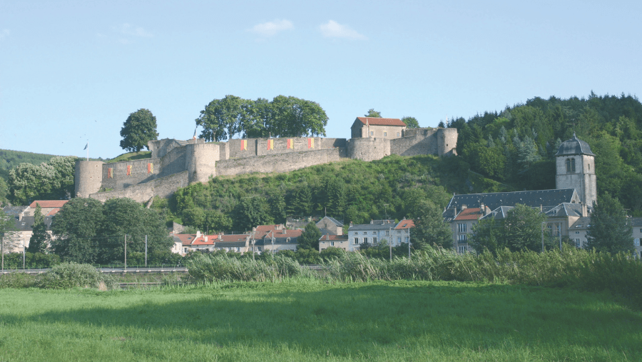 vue sur le Château des Ducs de Lorraine dog-friendly © association du Château des Ducs de Lorraine