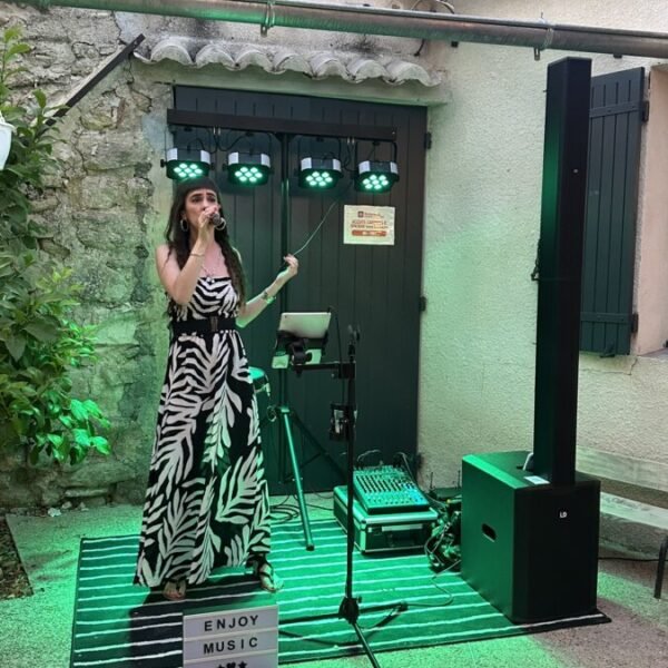 Musique live au Camping La Cerise en Provence au pied du Mont Ventoux près de Carpentras aux portes du Lubéron dans le Sud de la France
