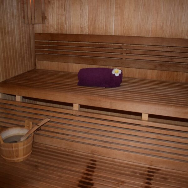 Sauna à l'Hôtel Le Trophée à Deauville dans le Calvados en Normandie