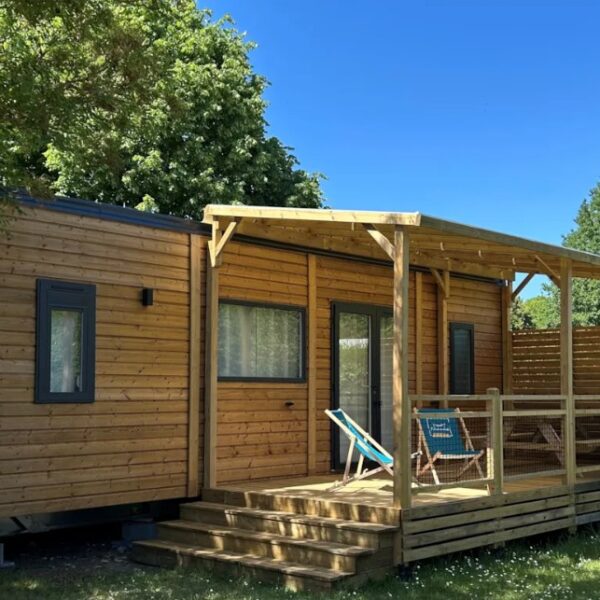 Mobil-home tout confort - Camping Seasonova les Marguerite, à Gamaches, dans la Somme - Picardie - Hauts-de-France