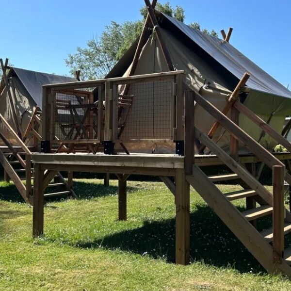 Séjour slow live au Camping Seasonova les Marguerites, à Gamaches, dans la Somme - Picardie - Hauts-de-France