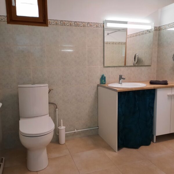 Salle de bain du gîte Le Petit Moulin de Verberie à Verberie dans l'Oise