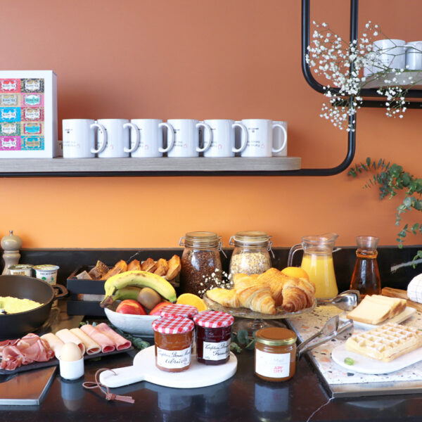 Buffet de l'Appart 'City Confort de Brest dans le Finistère