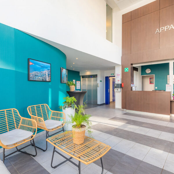 Hall de l'Appart 'City Confort de Brest dans le Finistère