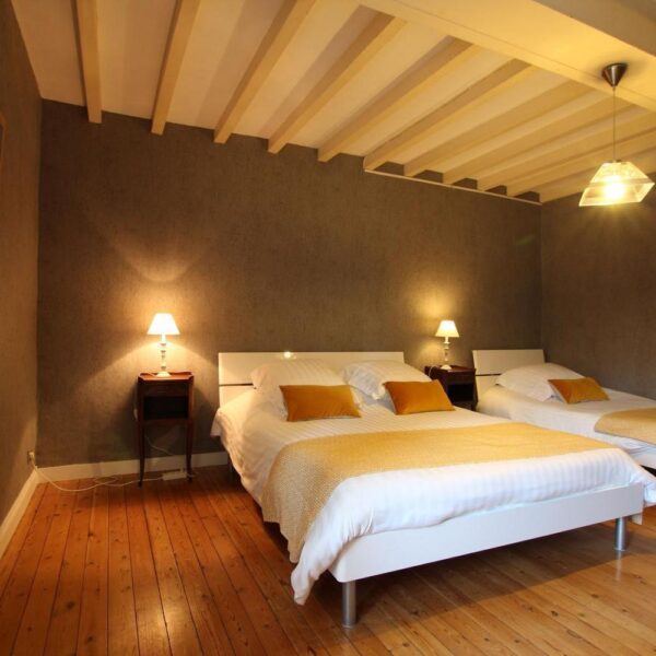 Chambre du Gîte Lavalle du Domaine Utah Beach à Sainte-Mère-Eglise dans la Manche