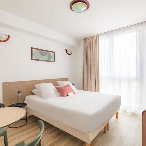 chambre de l'Appart 'City Confort de Brest dans le Finistère