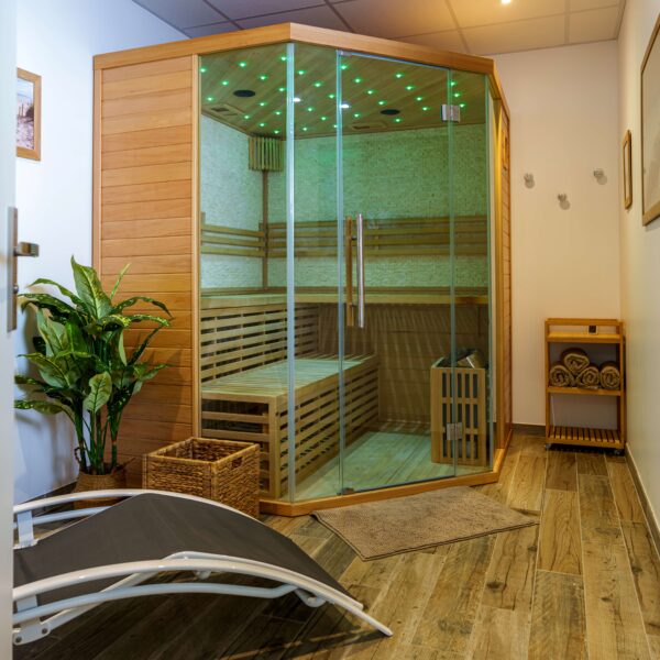Sauna à La Villa Perchée dans le Val D'Oise à 30mn de Paris