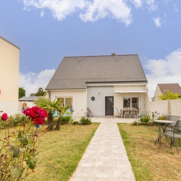 Entrée du Gîte L'Effet Mer à Saint-Jean-de-la-Rivière dans la Manche