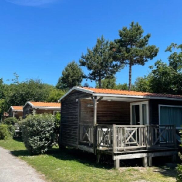 Mobil Home du Camping de L'Orée du Bois à Rang-du-Fliers dans le Nord Pas de Calais
