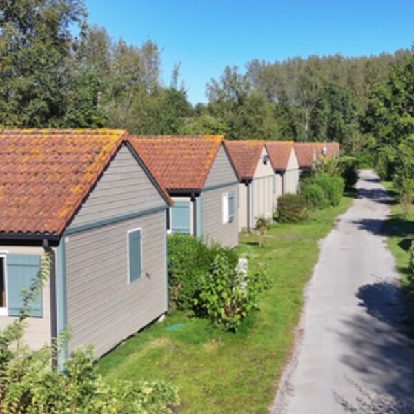 Allée du Camping de L'Orée du Bois à Rang-du-Fliers dans le Nord Pas de Calais