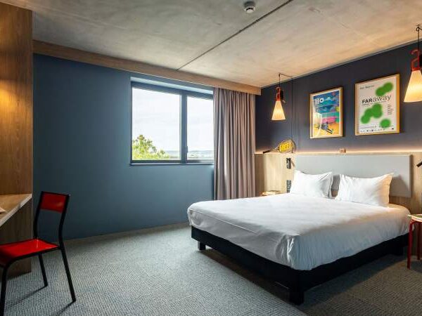 Chambre du Greet Hôtel Reims Tinqueux dans la Marne à Reims