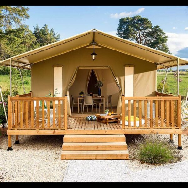 Tente du Camping le Moulin de Bidounet à Moissac dans le Tarn-et-Garonne