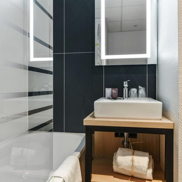 salle de bain de l'Appart'city Lille Euralille