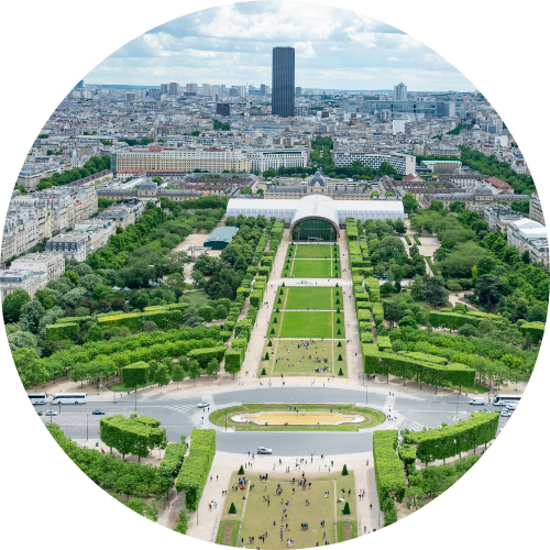 Champ de Mars à Paris
