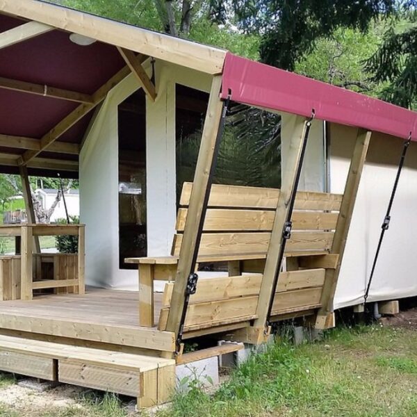 Mobil Home du Camping Le Pont du Tarn à Florac Trois Rivières en Lozère