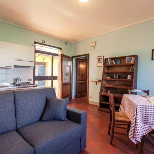 Salon de l'Agriturismo Metina à Montepulciano en Italie (Toscane)