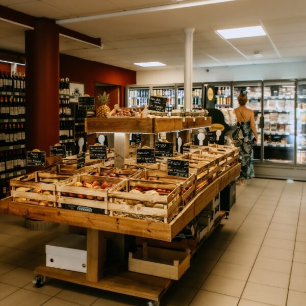 épicerie du Camping IlBarritz à Bidart dans les Pyrénnées Atlantique