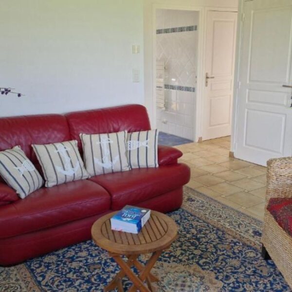 Salon de la Maison d'Hôtes des Marées à Saint-Cast-Le-Guildo dans les Côtes d'Armor