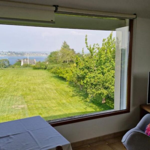 Vue de la Maison d'Hôtes des Marées à Saint-Cast-Le-Guildo dans les Côtes d'Armor