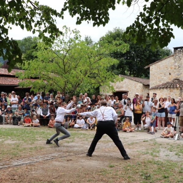 Duel des forges de Pyrène à Montgailhard en Ariège