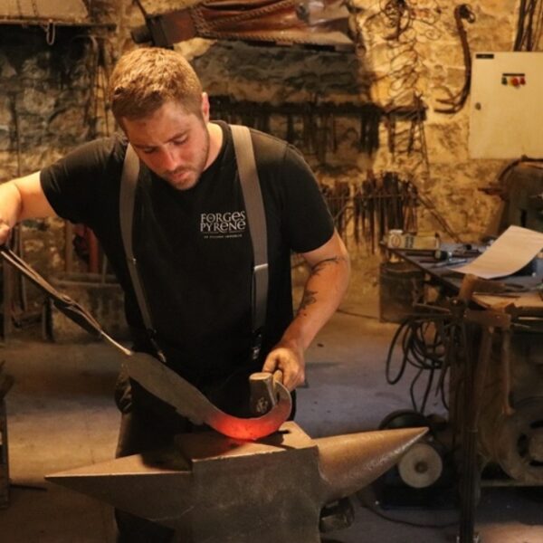 Forgeron des forges de Pyrène à Montgailhard en Ariège