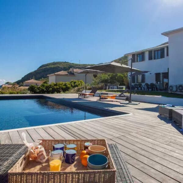 Piscine de la Villa Kim Siscu à Sisco en Haute Corse