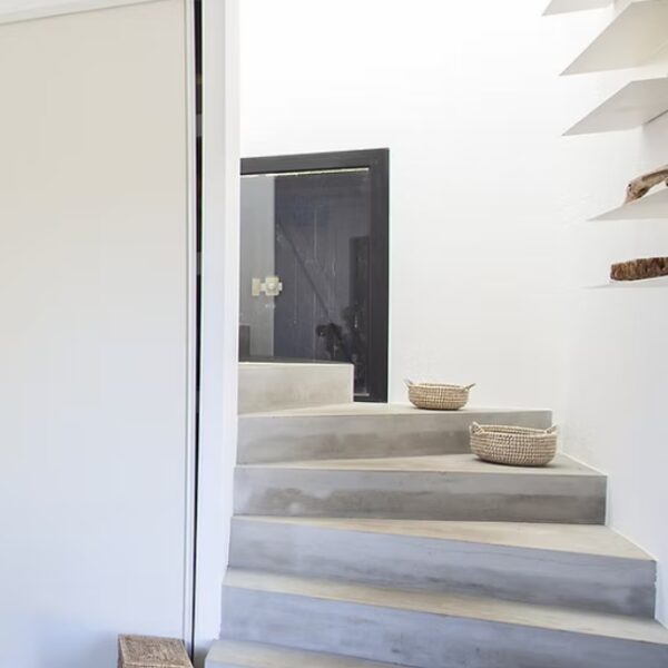 Escalier de la Villa Kim Siscu à Sisco en Haute Corse