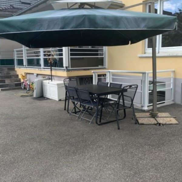 Salon de jardin du repos des Escargots à Haguenau dans le Bas-Rhin