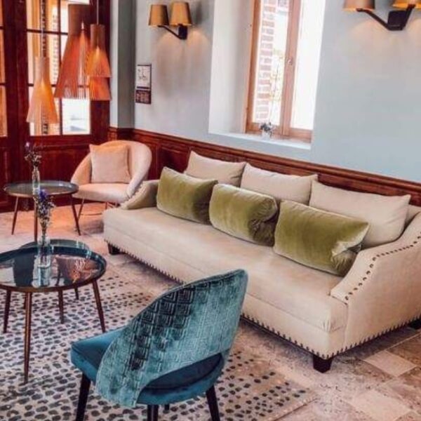 Pièce à vivre du Domaine de Roncemay à Chassy dans l' Yonne