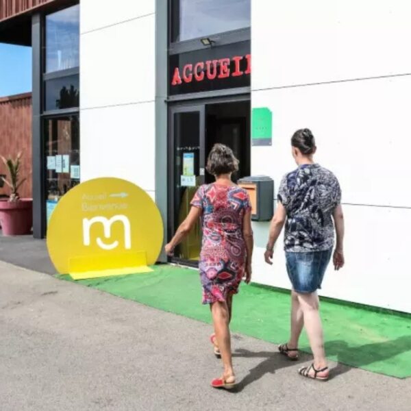 Accueil du Camping Les Dinosaures à Talmont-Saint-Hilaire - Vendée