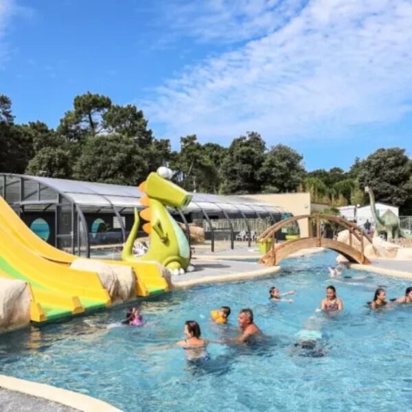 Piscine du Camping Les Dinosaures à Talmont-Saint-Hilaire - Vendée