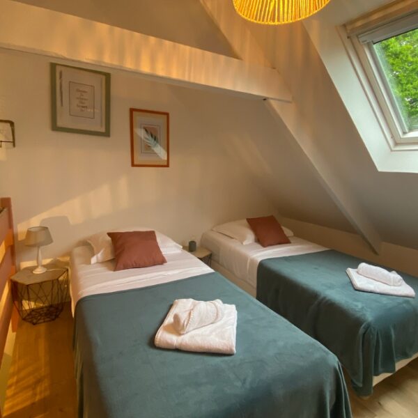 Chambre du Gîte du Goleo à Plouha dans les Côtes d'Armor