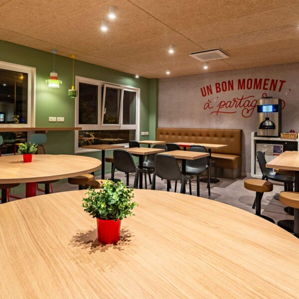 Petit déjeuner de l'Hôtel Ibis Budget Reims Thillois à Thillois dans la Marne