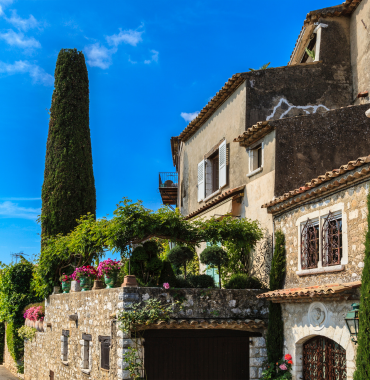 Saint-Paul-de-Vence où les chiens sont les bienvenus, dans les Alpes-Maritimes, en Provence-Alpes-Côte d'Azur