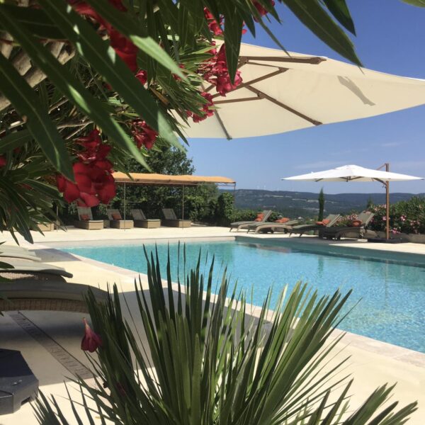 Piscine du Domaine Le Bois des Dames en Drôme provençale