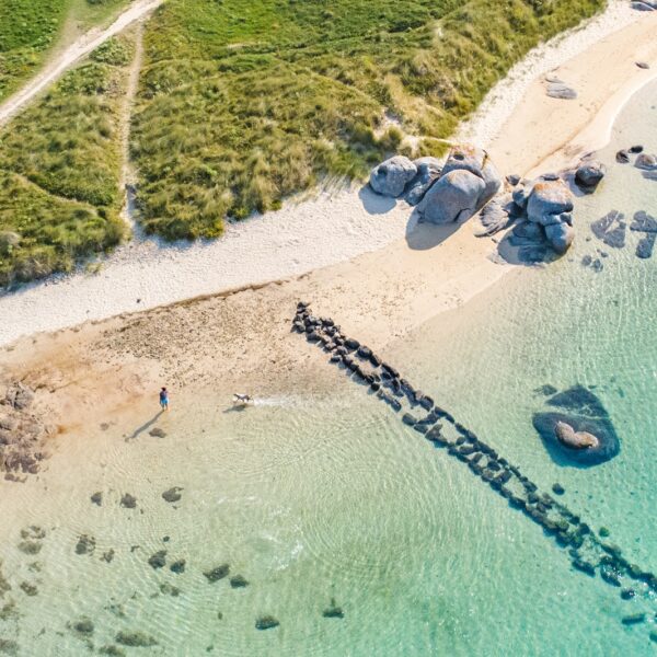 Baie de Kernic, à Plouescat, en Bretagne
