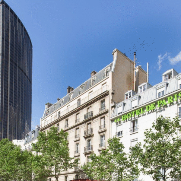 Vue de l'hôtel de Paris Montparnasse 3* (75)