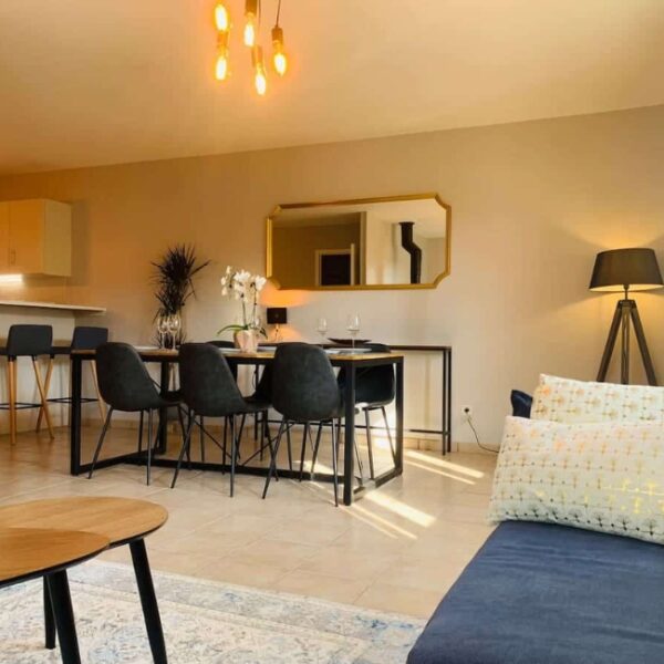 Salon du Gîte Maison Tourangelle Vauvray en Indre-et-Loire