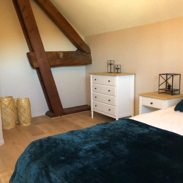 Chambre du Gîte Maison Tourangelle Vauvray en Indre-et-Loire