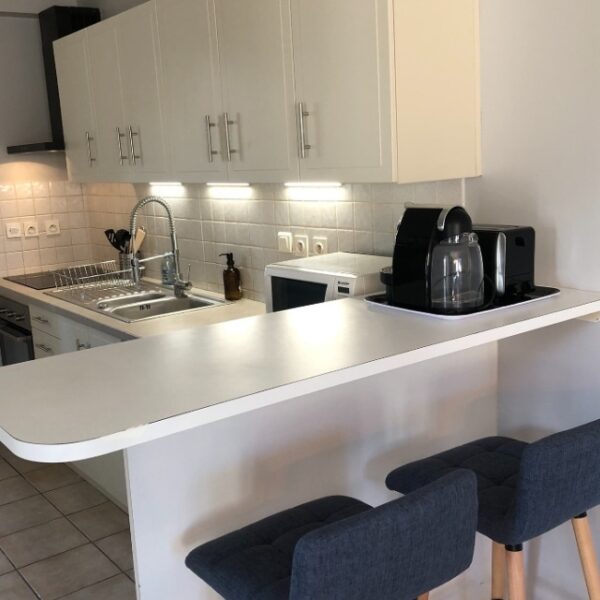 Cuisine du Gîte Maison Tourangelle Vauvray en Indre-et-Loire