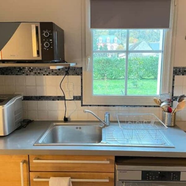 Cuisine du Gîte le Havre de Paix à Noizay en Indre-et-Loire