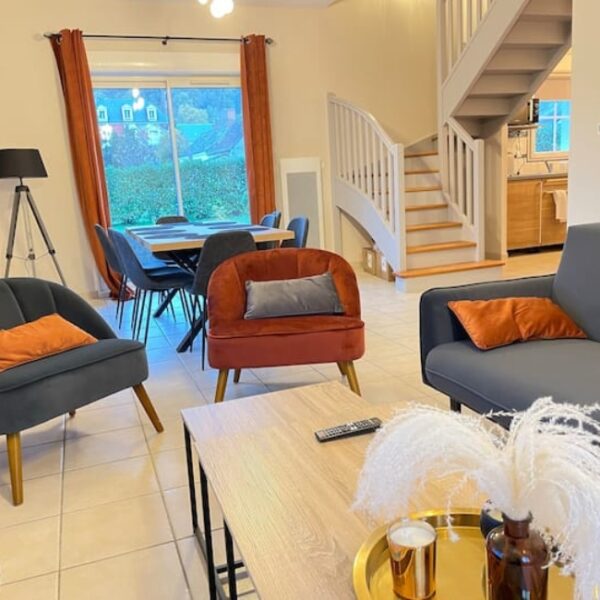 Salon du Gîte le Havre de Paix à Noizay en Indre-et-Loire