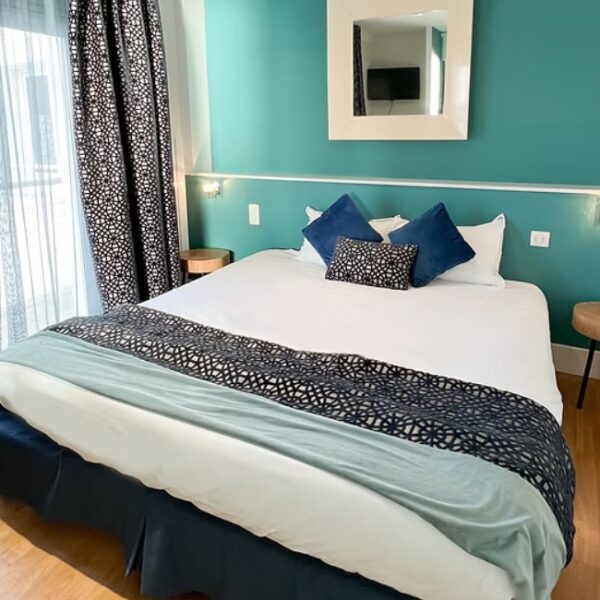 Chambre de l'Hôtel Les Sables Blancs à Concarneau dans le Finistère