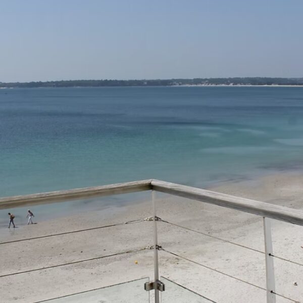 Balcon de l'Hôtel Les Sables Blancs à Concarneau dans le Finistère