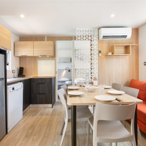 Mobil-home pour 6 personnes aux Campings Les Méditerranées, à Marseillan, dans l'Hérault