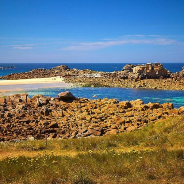 La Baie de Kernic à Plouescat en Bretagne